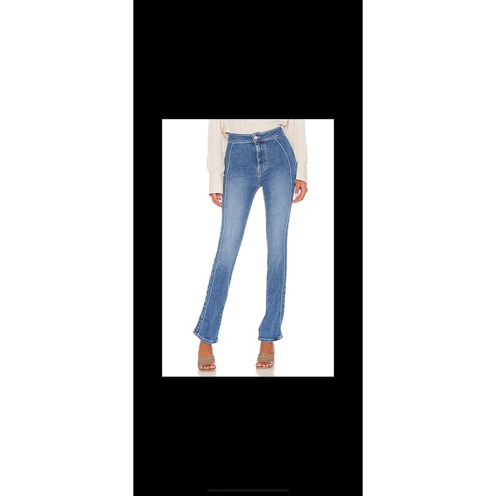 We the Free by Free People Cross My Heart Slim Straight Jeans. Size 29